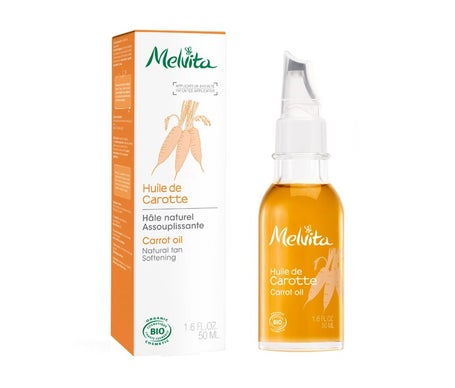 Melvita Hâle Naturel Huile de Beauté de Carotte 50mL
