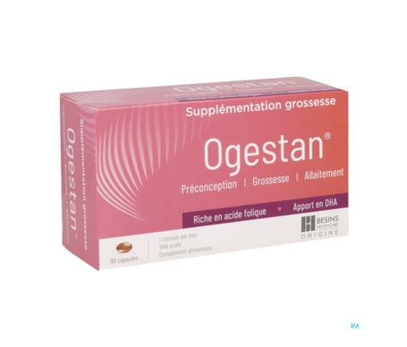BESINS Ogestan Supplement Grossesse 90 Capsules  Healthcare