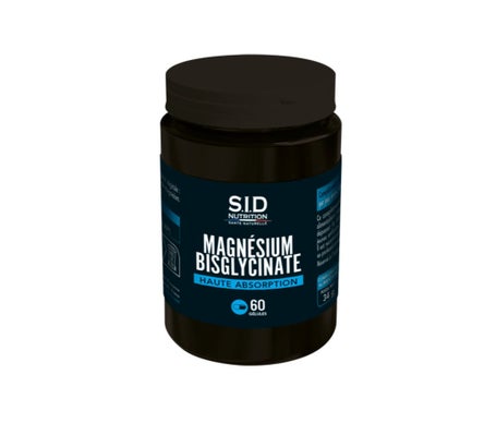 Sid Nutrition Magnésium Bisglycinate 60 Gélules