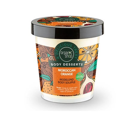 Organic Shop Souffle corporel remodelant à l'orange 450ml