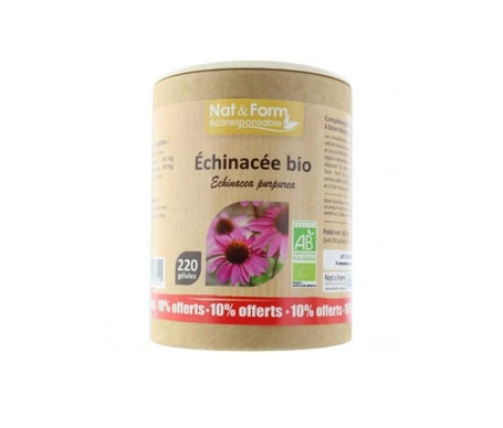 Nat&Form Échinacée Bio 200 Gélules