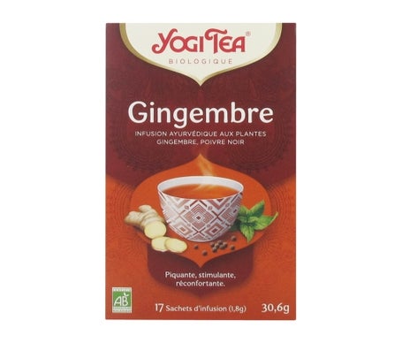 Yogi Tea Jengibre Bio 17 Sobres