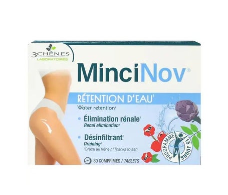 3 Chênes Anti-Eau Désinfiltrant et Amincissant 30 comprimés