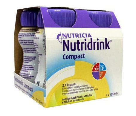 Nutricia Nutridrink Compact Vanille 4X125ml