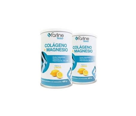 Farline Collagène + Magnésium + Acide Hyaluronique Goût Citron 2 unités