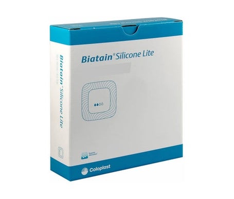 Biatain Silicone Lite Pansements Alvéolé 10x25cm 10uts