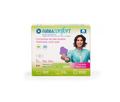Serviettes hygiéniques lavables Farmaconfort 1 pc