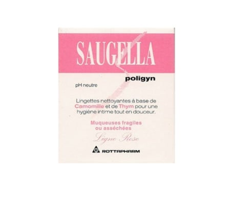 Saugella Poligyn 10 Lingettes Nettoyantes