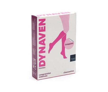 Dynaven 2 Transparent Bas Noir Taille SL 1 Paire