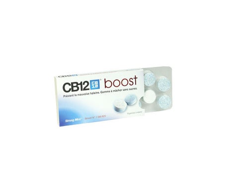 CB12 Boost gommes à mâcher au fluor - Mauvaise haleine - Halitose