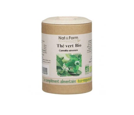 Nat&Form Eco Thé Vert Bio 90 Gélules