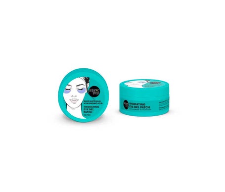 Organic Shop Hydrating Eye Gel Patch Blue Matcha Hyaluronic Acid 60uds
