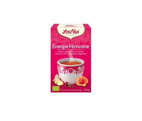 Yogi Tea Infusion Bio Energie Féminine 17 sachets 30,6g