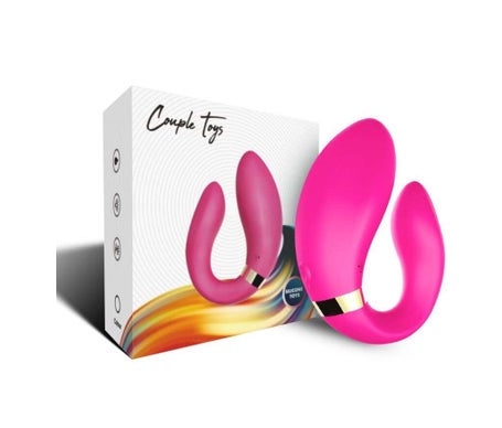 Armony Crescent Couple Vibrateur Télécommande Fuchsia 1ut
