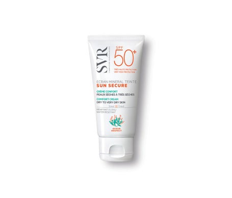 SVR Sun Secure Écran Minéral Teinté SPF50+ Peaux Sèches À Très Sèche 60g