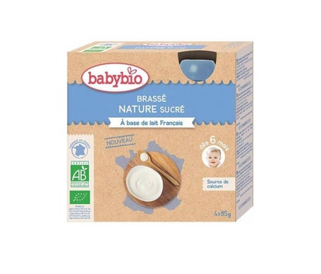 Babybio gourd Brass Nature 4X85g