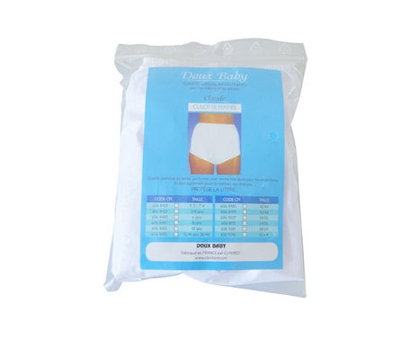 Clinibed Culotte d'Incontinence Blanche Taille 10 Ans 1ut