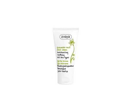 Crème hydratante pour le visage Ziaja concombre et menthe 50ml