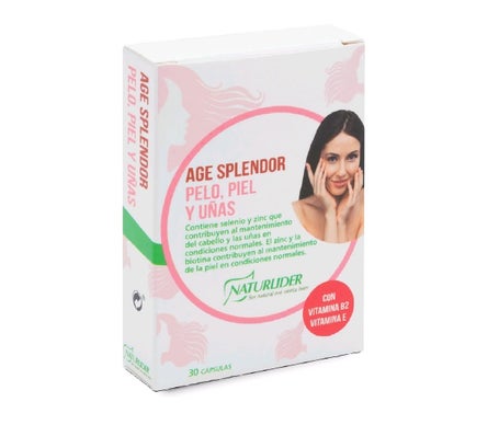 Naturlóder Age Splendor Cheveux, peau et ongles 30caps