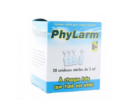 Phylarm Pack Solution Oculaire Irrigation 0,9% 28x2ml