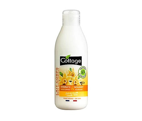 Cottage Body Milk Douche Vanille Peaux Sèches 200Ml