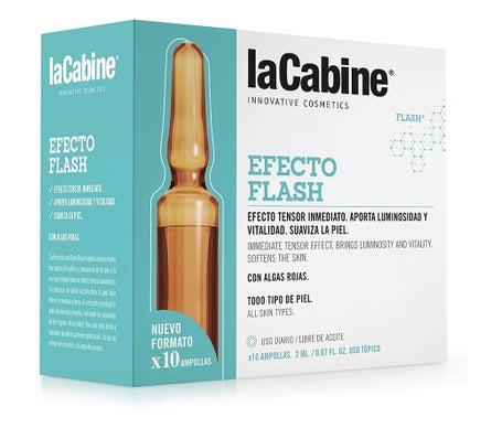 La CabineAmpoules Effet Flash 10x2 ml