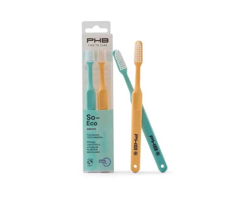 PHB Time To Care Pack Cepillo Dental Medio 2uds