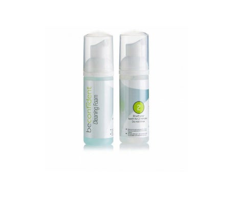 Beconfident Teeth Whitening Dual Foam 2x50ml