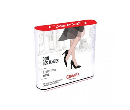 Gibaud La Femme Finesse C2 Collant Dentelle Marine N3 1ut