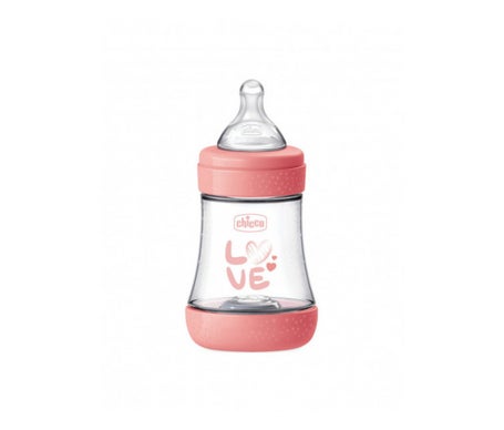 Chicco Biberon P5 Slow Silicone Girl 150ml