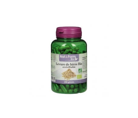 Nat&Form Bio Levure De Bière 200 Gélules