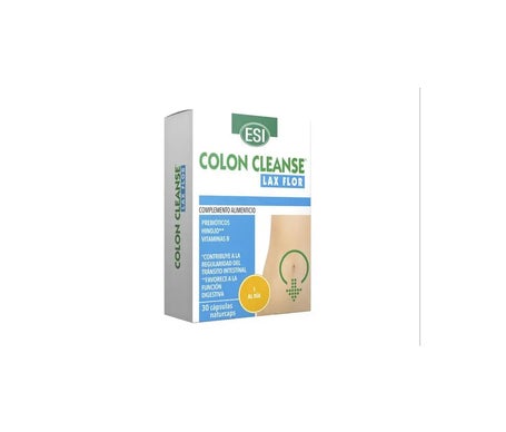 ESI Colon Cleanse Lax Flor 30 Gélules