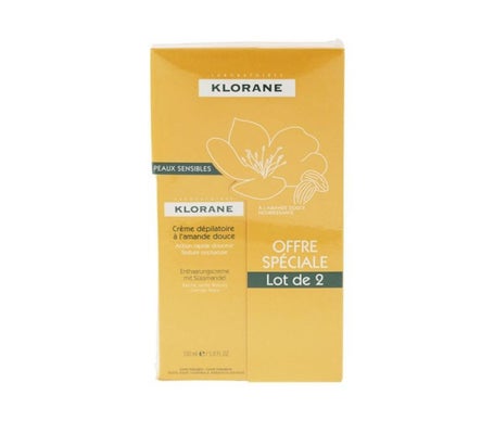 Klorane Depil Creme Jambes 2X150Ml