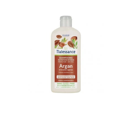 Natessance Capillaires Shampooing Nutrition Argan Kratine 250Ml