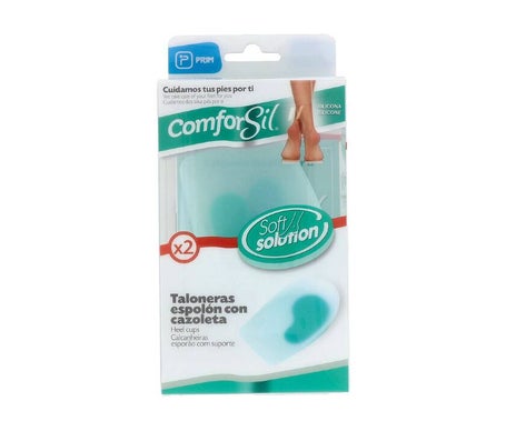 Comforsil talonnière en silicone avec coupelle d'éperon T-34-37 2 pcs