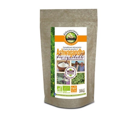 Ecoidées Ashwagandha Poudre Bio 200g