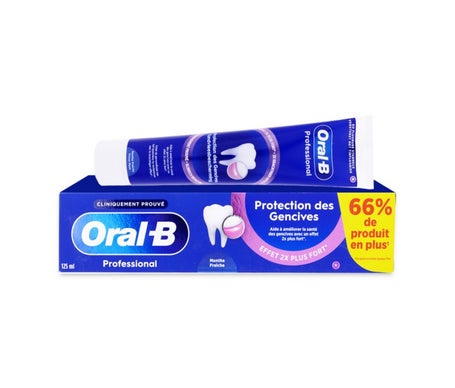 Oral-B Dentifrice Protection Gencives Menthe Fraîche 125 ml
