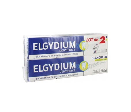 Elgydium Blancheur Citron Lot de 2 Dentifrices