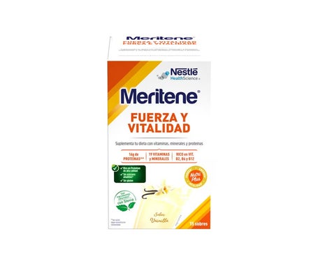 Meritene Force Et Vitalité Saveur Vanille 15 Sachets