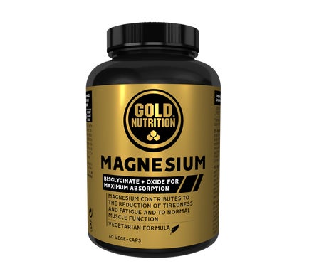 Gold Nutrition MagnéSium 600 Mg 60 GéLules