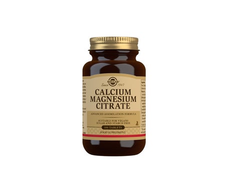 Solgar Calcium Magnésium Cit Cit 100