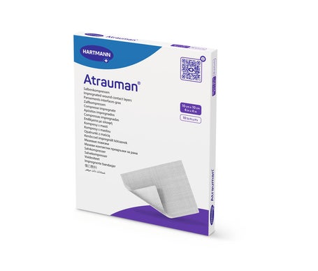 Hartmann Atrauman Pansement Interface Gras 7.5cmx10cm