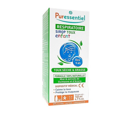Puressentiel Resp Sirop Toux Enfant 140ml