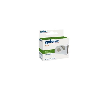 Galeno Esparadrapo Pore Hipoa con Dispensador 9,14mx2.5m 1ud