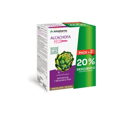 Arkofluido Artichaut Mix Detox 2x280ml