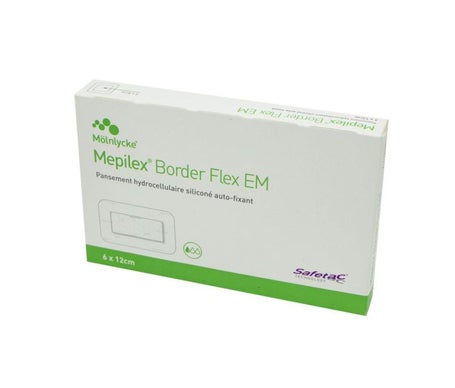 Mepilex Border Flex EM 6x12cm 10 Unités
