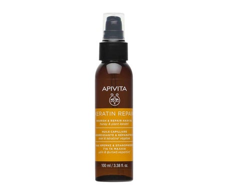 Apivita Huile Réparateur Capillaire Kératine 100Ml