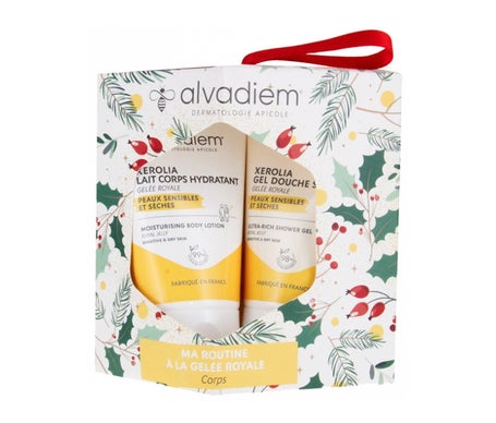 Alvadiem Xerolia Lait Corps Hydratant + Xerolia Gel Douche Surgr