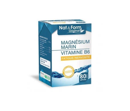 Nat Form Magnésium Marin 80 Gélules