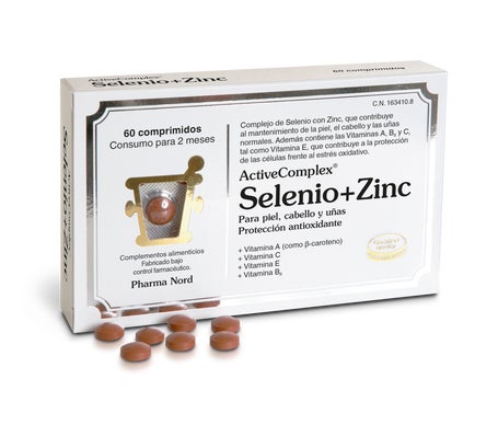 ActiveComplex™ Sélénium+Zinc 60comp